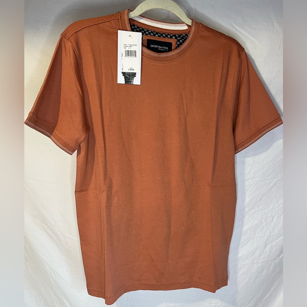 JACHS New York Solid Red Tee Size Small